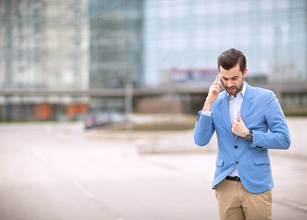 istock Businessman on the phone 518472024