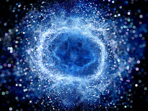 istock High energy power field in space with particles 518472056