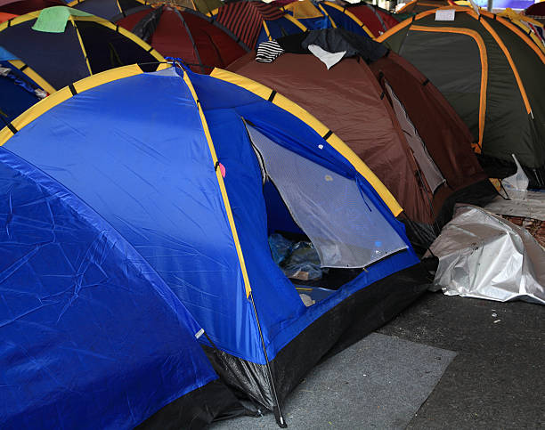 istock Many tents on street 518481027