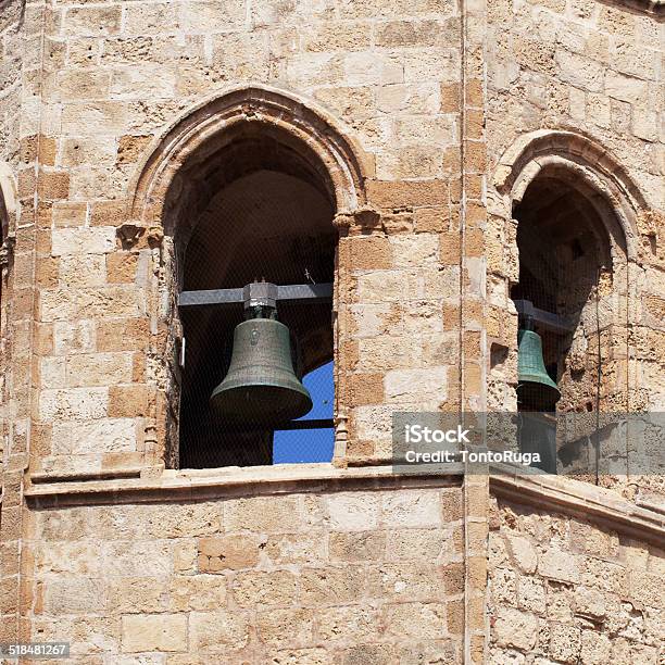 Cathedral Of Santa Maria In Alghero Stock Photo - Download Image Now - Abbey - Monastery, Alghero, Bell Tower - Tower