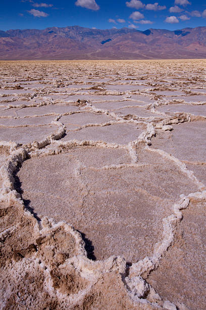 istock Badwater Basin Death Valley salt formations 518484201