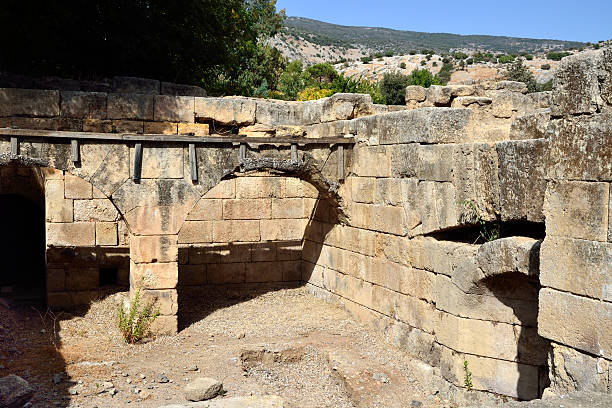 istock Agrippa palace ruins, Israel 518484543