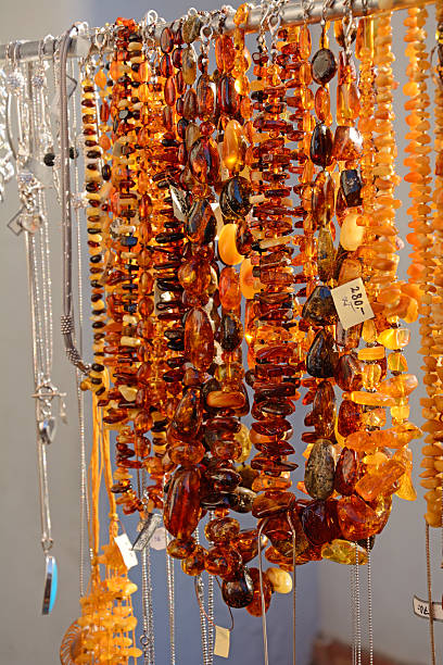 istock Amber jewelry 518485359