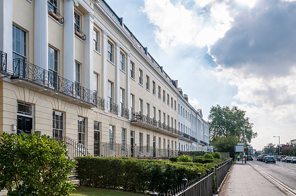 istock Georgian Style Terraced Town Houses 518485573