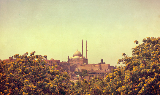 Mohamed Ali mosque,Cairo,vintage style