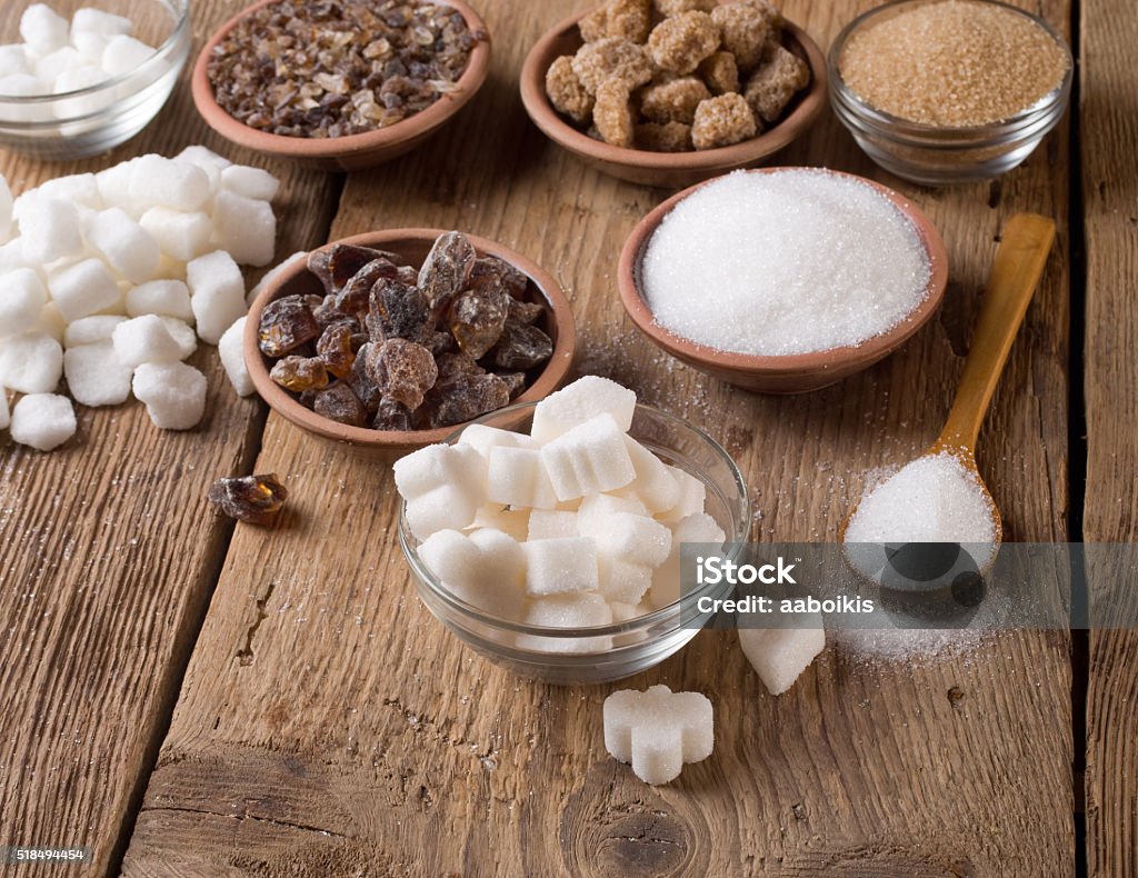 Various Kinds Sugar Stock Photo 6355463890