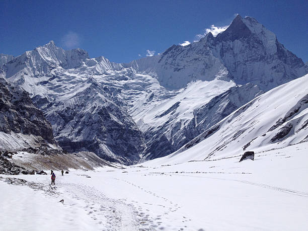 istock Annapurna base camp in the Nepal Himalaya 518494898