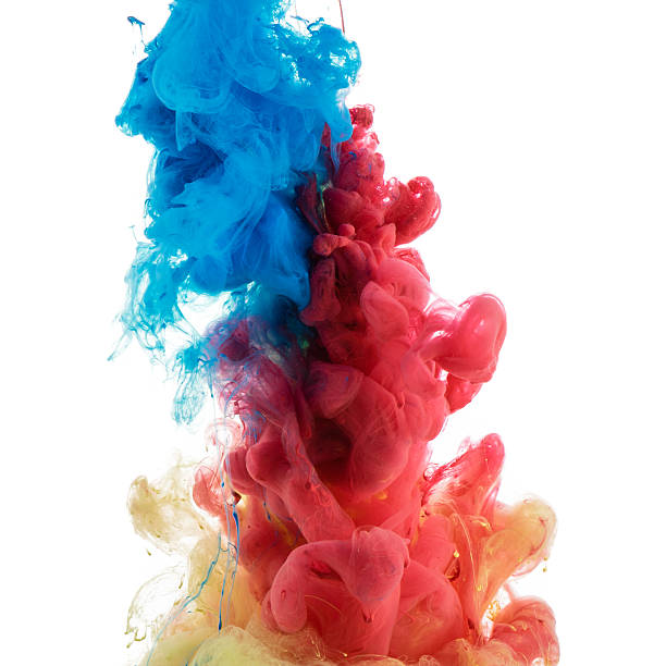 istock Abstract color paint in water 518496000
