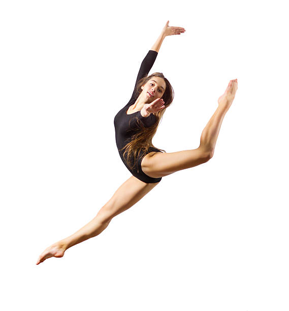 istock Girl engaged art gymnastic 518498248