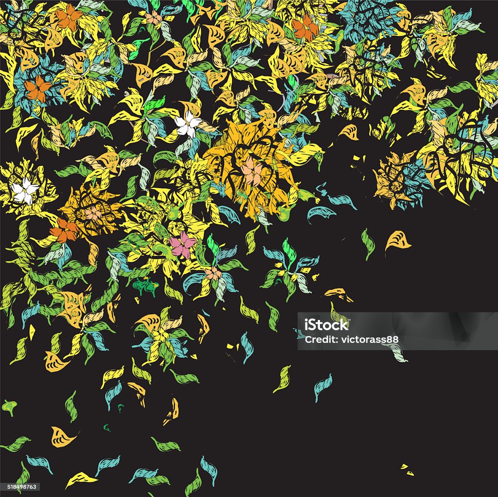 Weird Pattern Weird Floral Pattern Stock Illustration - Download Image Now - Art, Art ...