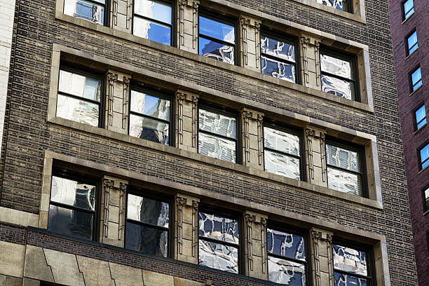 istock Windows of the Mentor Building in Chicago 518499235