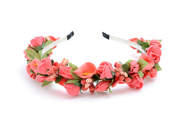 istock wreath with flowers isolated 518499290