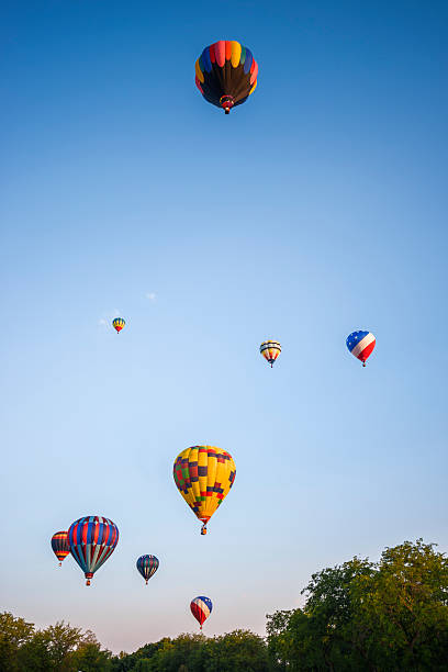Spirit of Boise Balloon Classic, 2012 stock photo