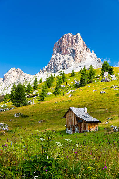 dolomiti itália - belluno veneto european alps lake - fotografias e filmes do acervo