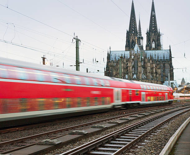 istock View to the train station in Cologne. 518502292