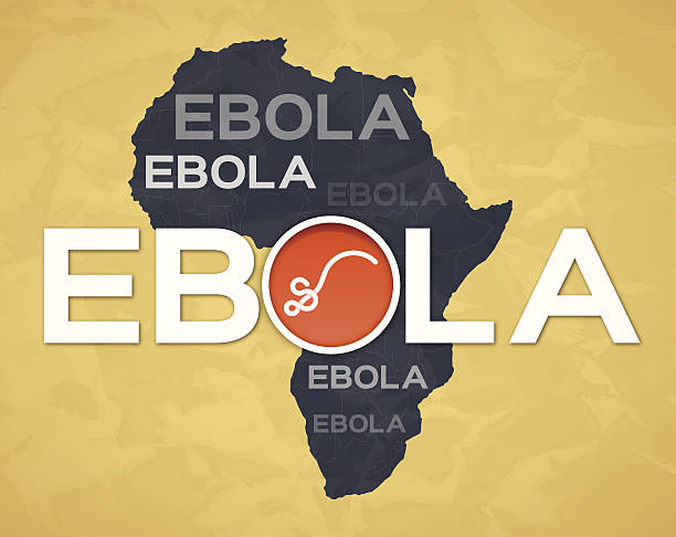 Ebola Ebola illustration concept. EPS 10 file. Transparency effects used on highlight elements. ebola stock illustrations