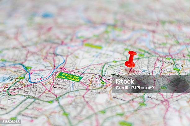 Travel Destination Wimbledon Stock Photo - Download Image Now - Wimbledon, Kingston-upon-thames, Accuracy