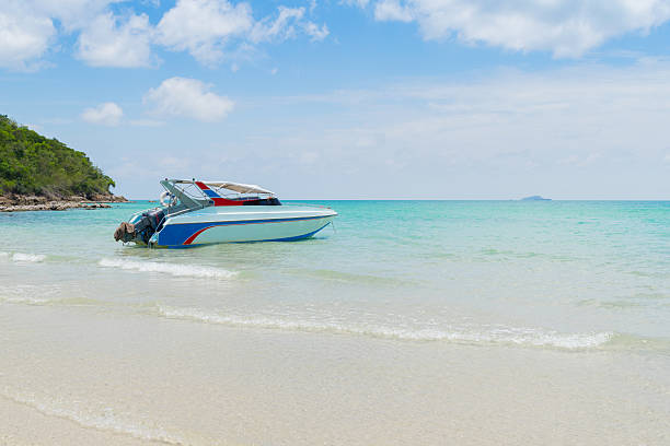 istock Speed Boat at Sai Kaew Beach in Thailand 518504186