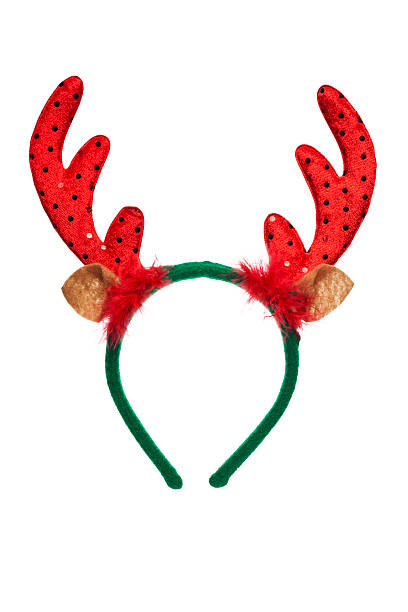 istock santa reindeer horns 518504313