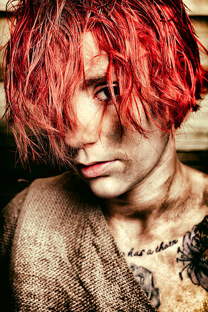 istock Filthy Vagrant Woman 518504507