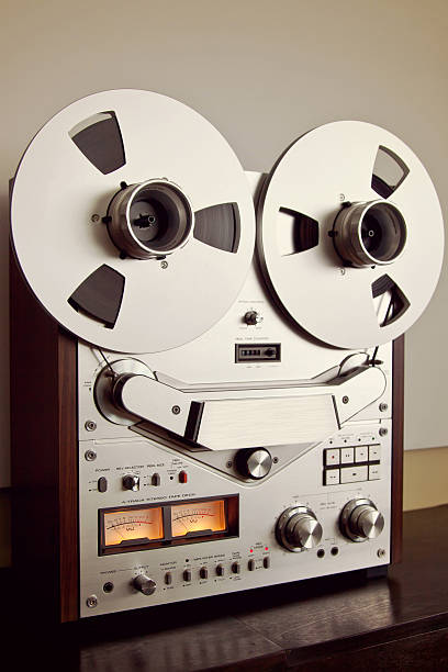istock Analog Stereo Open Reel Tape Deck Recorder Vintage 518521141
