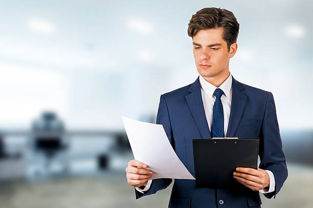 istock Businessman in office 518522098