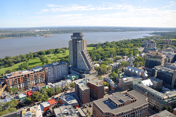 istock Quebec City and St Lawrence River in summer, Canada 518522463