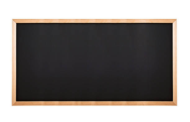 istock blackboard with wooden frame and are colored white pastel 518522671