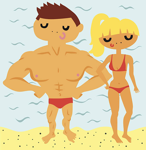66 Muscle Man Beach Illustrations & Clip Art - iStock | Traffic, Beach  party, Beach hunk