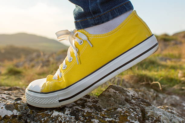 istock Woman on a hiking trip close up 518522746