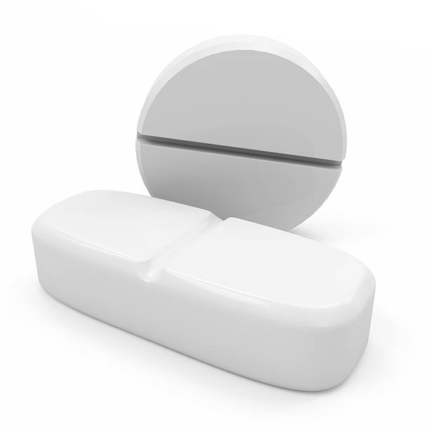 istock Medical Pills isolated on white background 518523111