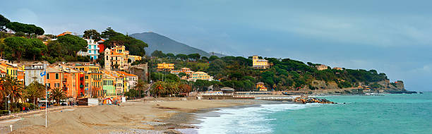 istock panorama coast of Celle Ligure, Italy 518523264