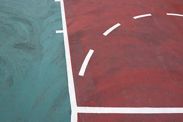 istock left side of a basketball shooting area 518523637