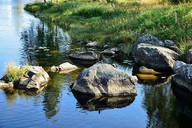 istock Water as mirror. Photos from Swedens wunderful nature 518524355