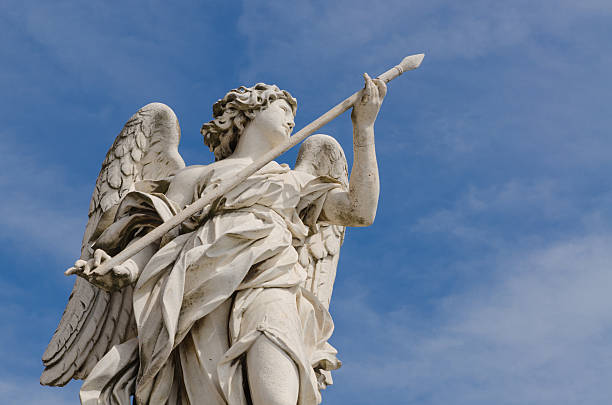 istock Angel statue, Castel Sant'Angelo, Rome, Italy 518525469