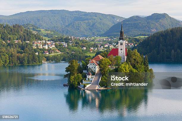 Bled Stock Photo - Download Image Now - Bled - Slovenia, Castle, Catholicism