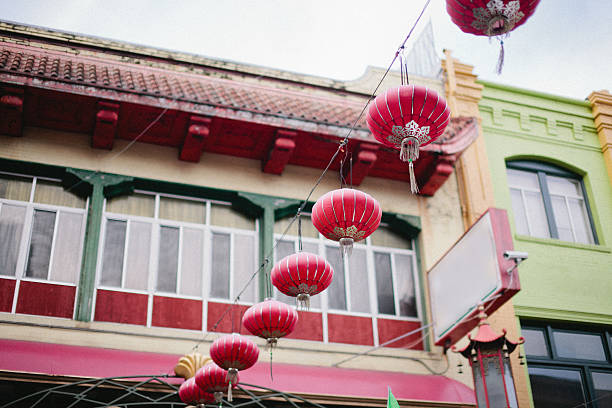 istock Chinese New Years Lanterns at day 518527517