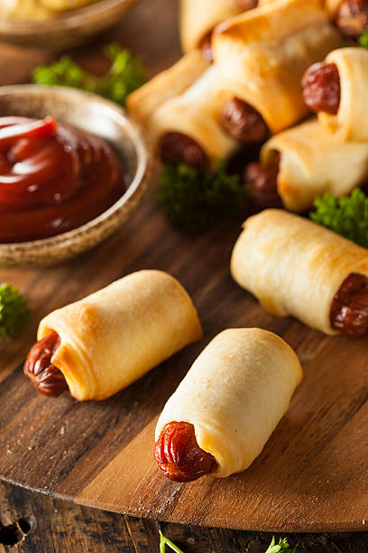 istock Homemade Pigs in a Blanket 518527635