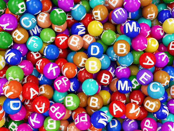 istock Heap of Vitamins Abstract Background 518527795
