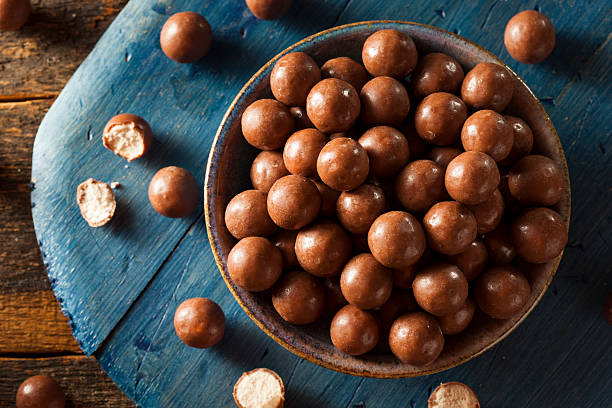 istock Dark Chocolate Malted Milk Balls 518527895