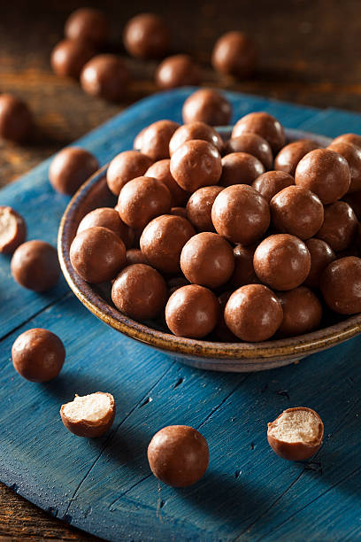 istock Dark Chocolate Malted Milk Balls 518528045