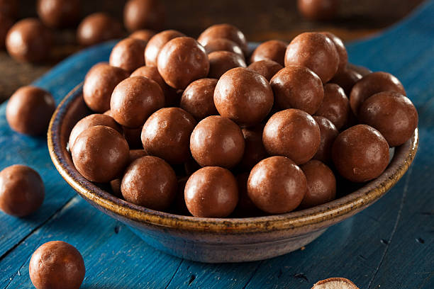 istock Dark Chocolate Malted Milk Balls 518528297