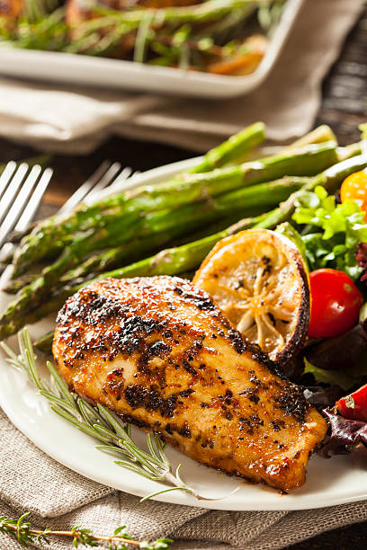 istock Homemade Lemon and Herb Chicken 518528299