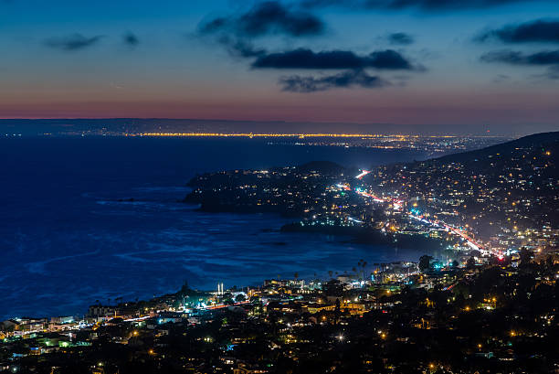 istock Southern California Coastline at Dusk 518528371