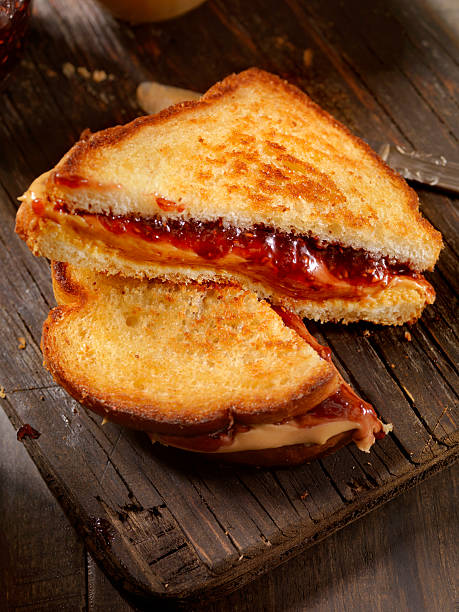 istock Grilled Peanut Butter and Jelly Sandwich 518528572