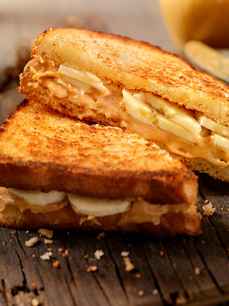 istock Grilled Peanut Butter and Banana Sandwich 518528716