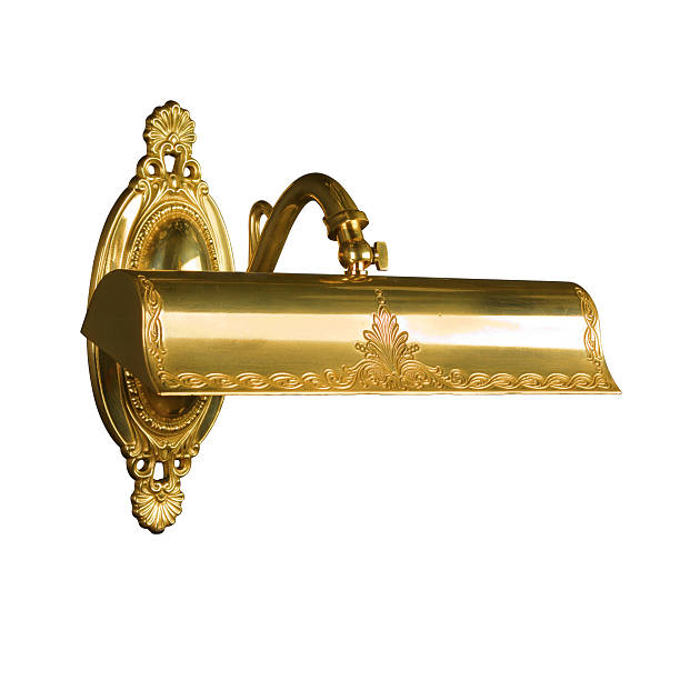istock vintage wall lamp isolated on white 518528737