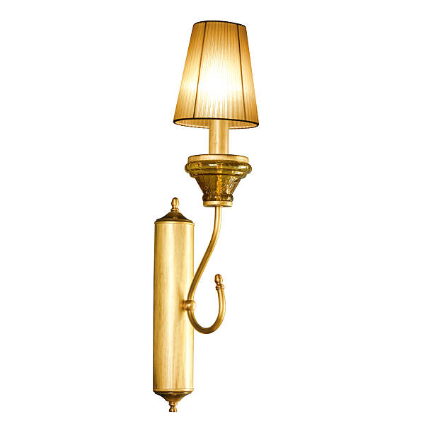 istock vintage wall lamp isolated on white 518528765