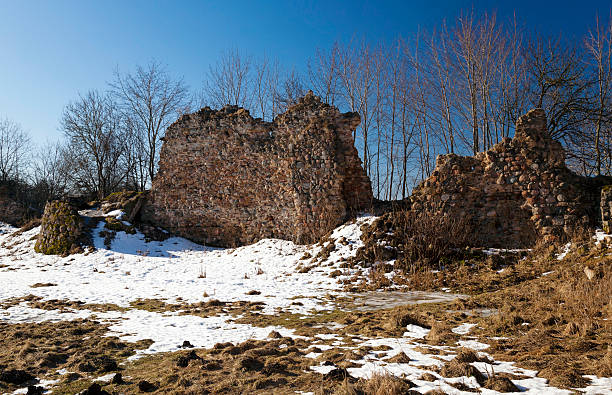 istock ruins of Krevo, Belarus. 518533478