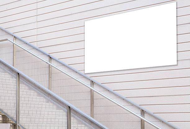 istock Blank large billboard for advertising on building wall 518535174